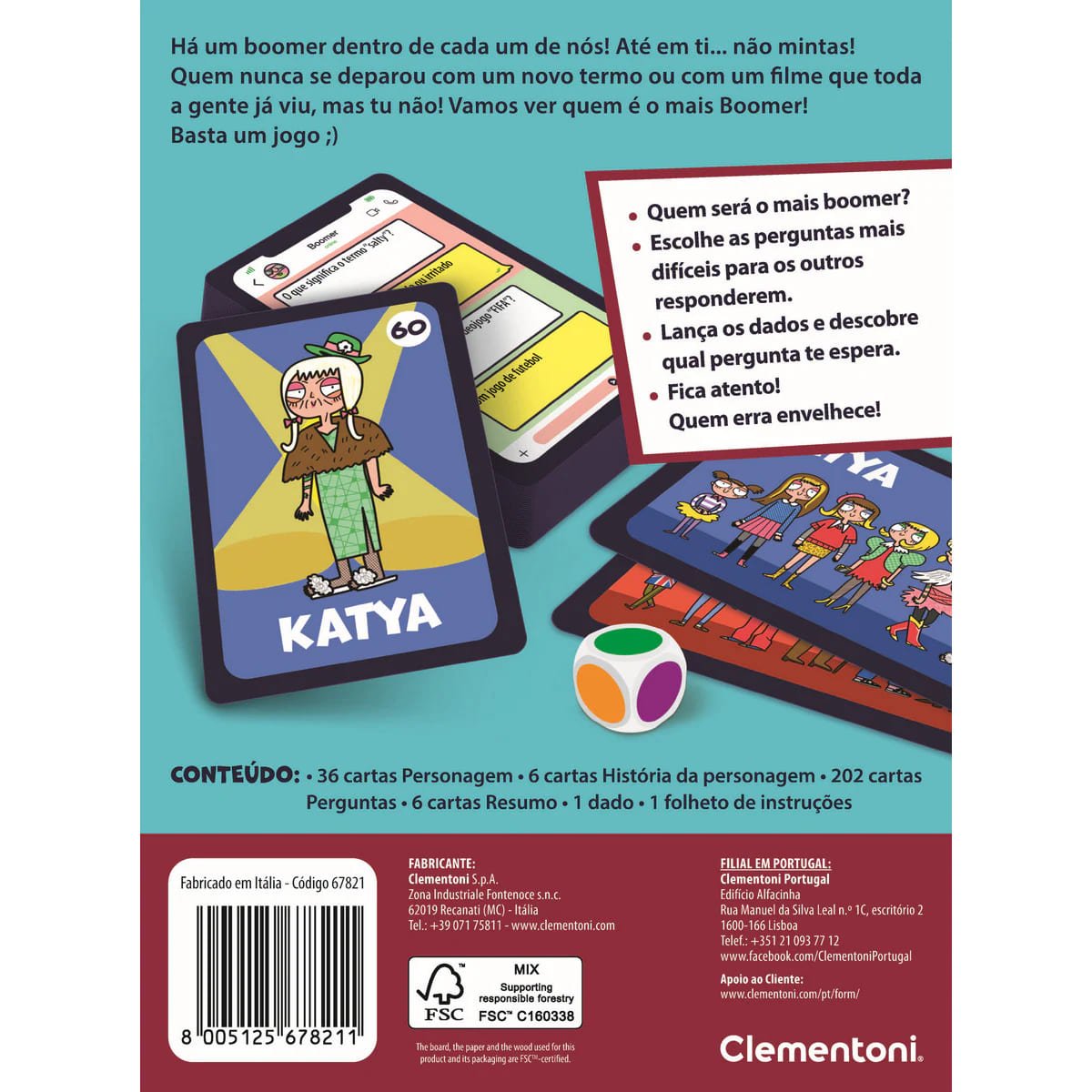 WHO'S THE BOOMER CLEMENTONI 67821