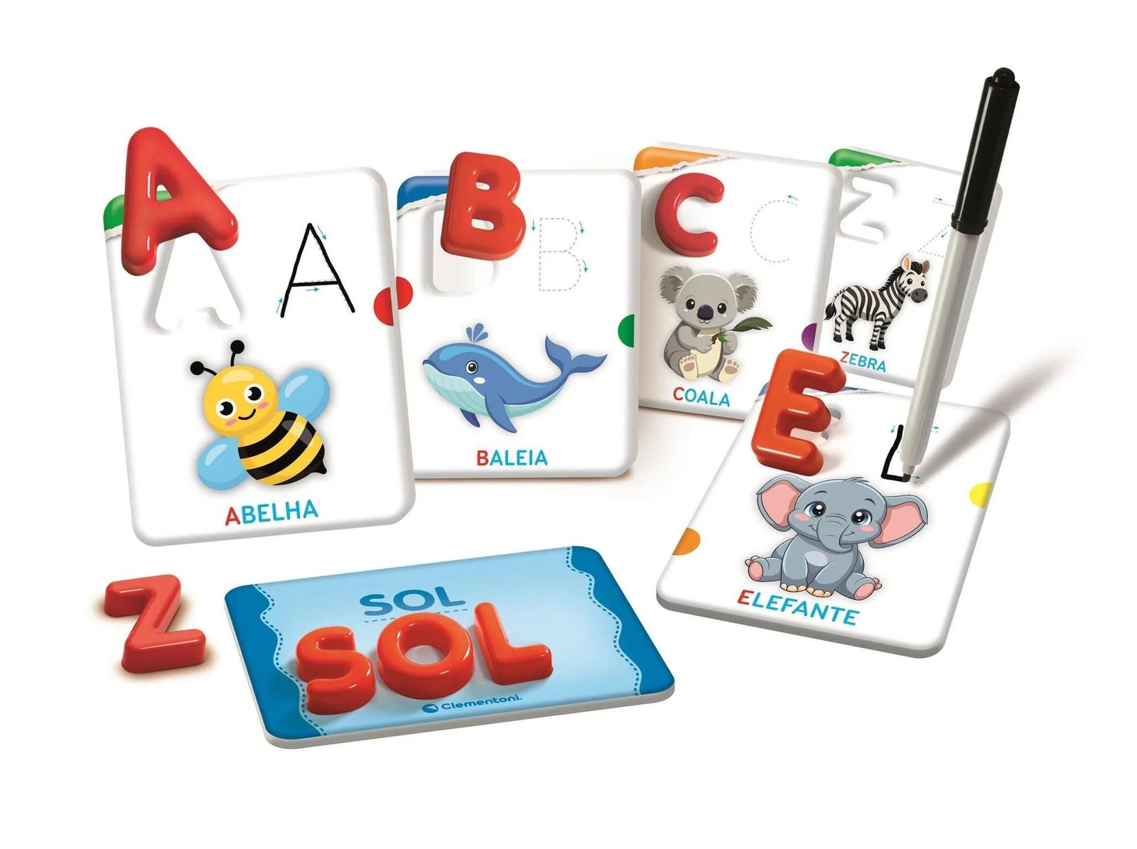 ALFABETO E PALAVRAS CLEMENTONI EDUCATION 67452