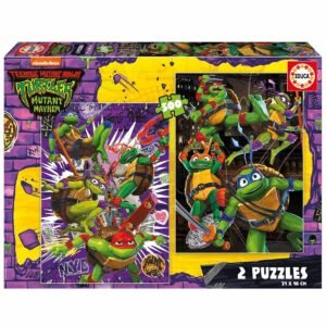 PUZZLE EDUCA 2X500 TARTARUGAS NINJA 19916
