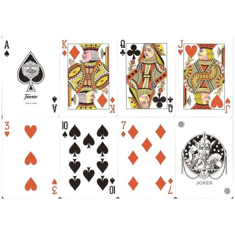 CARTAS JOGAR FOURNIER 505 PLASTIFICADA