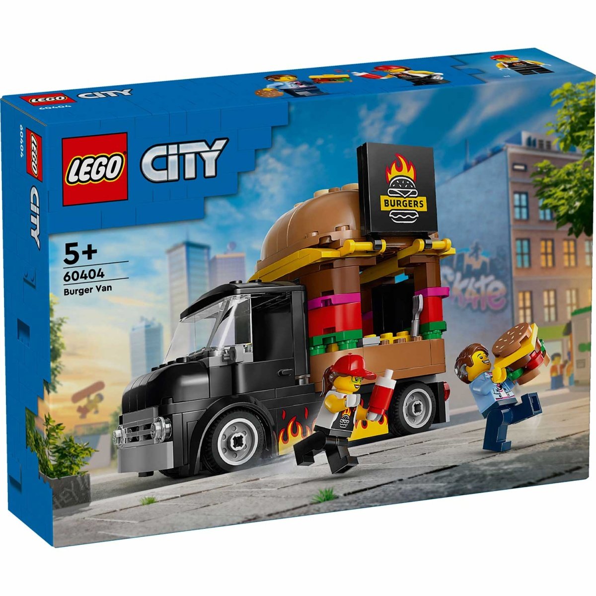 LEGO CITY CAMIAO DE HAMBURGUERES 60404