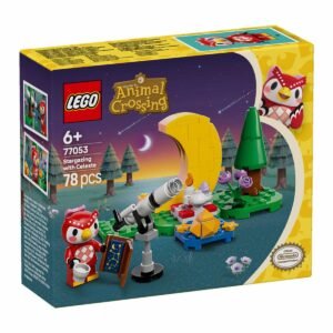LEGO ANIMAL CROSSING OBSERVACAO DAS ESTRELAS COM A CELESTE 77053