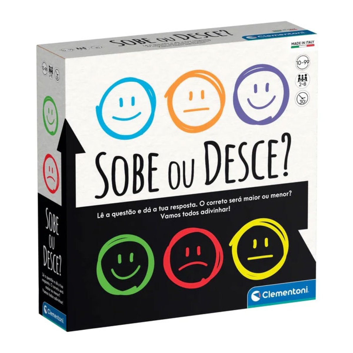 JOGO CLEMENTONI 67068 SOBE OU DESCE?