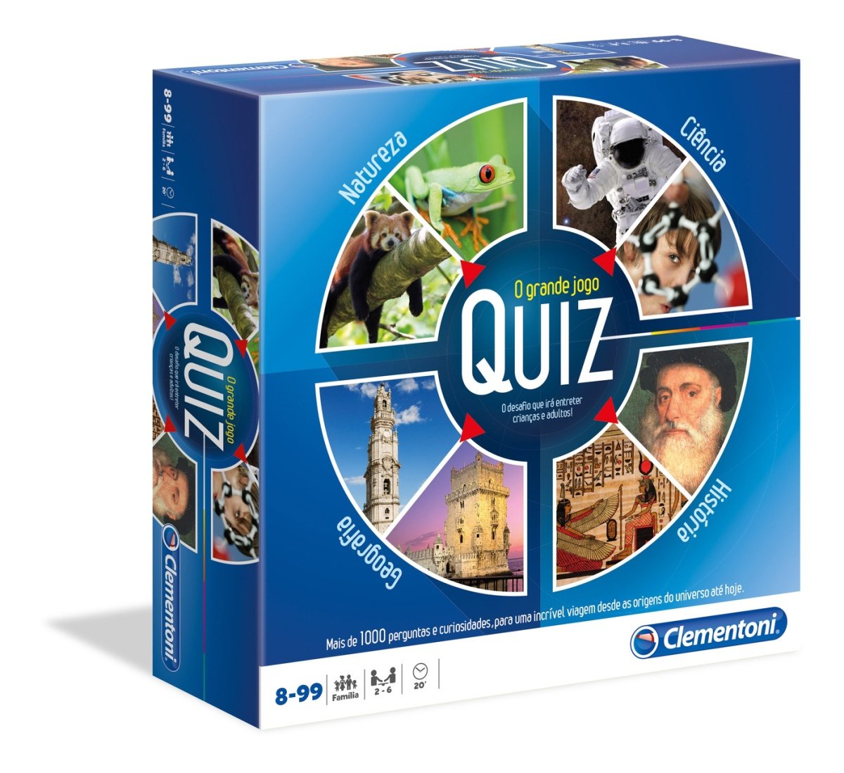 JOGO CLEMENTONI 67164 O GRANDE JOGO QUIZ