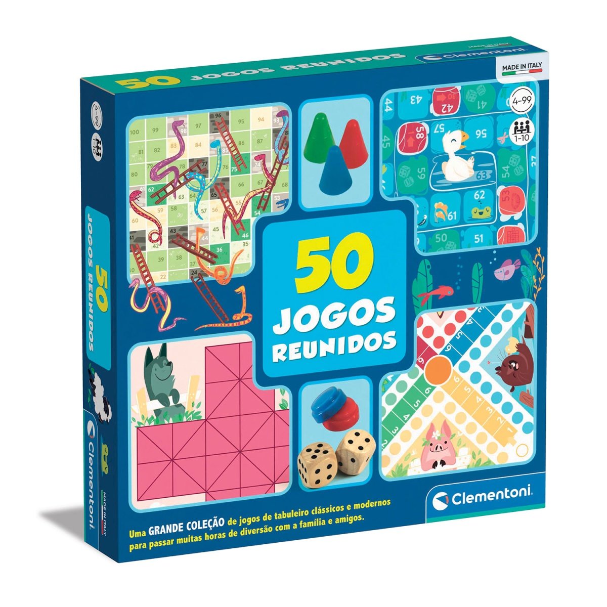 50 JOGOS REUNIDOS CLEMENTONI 67721