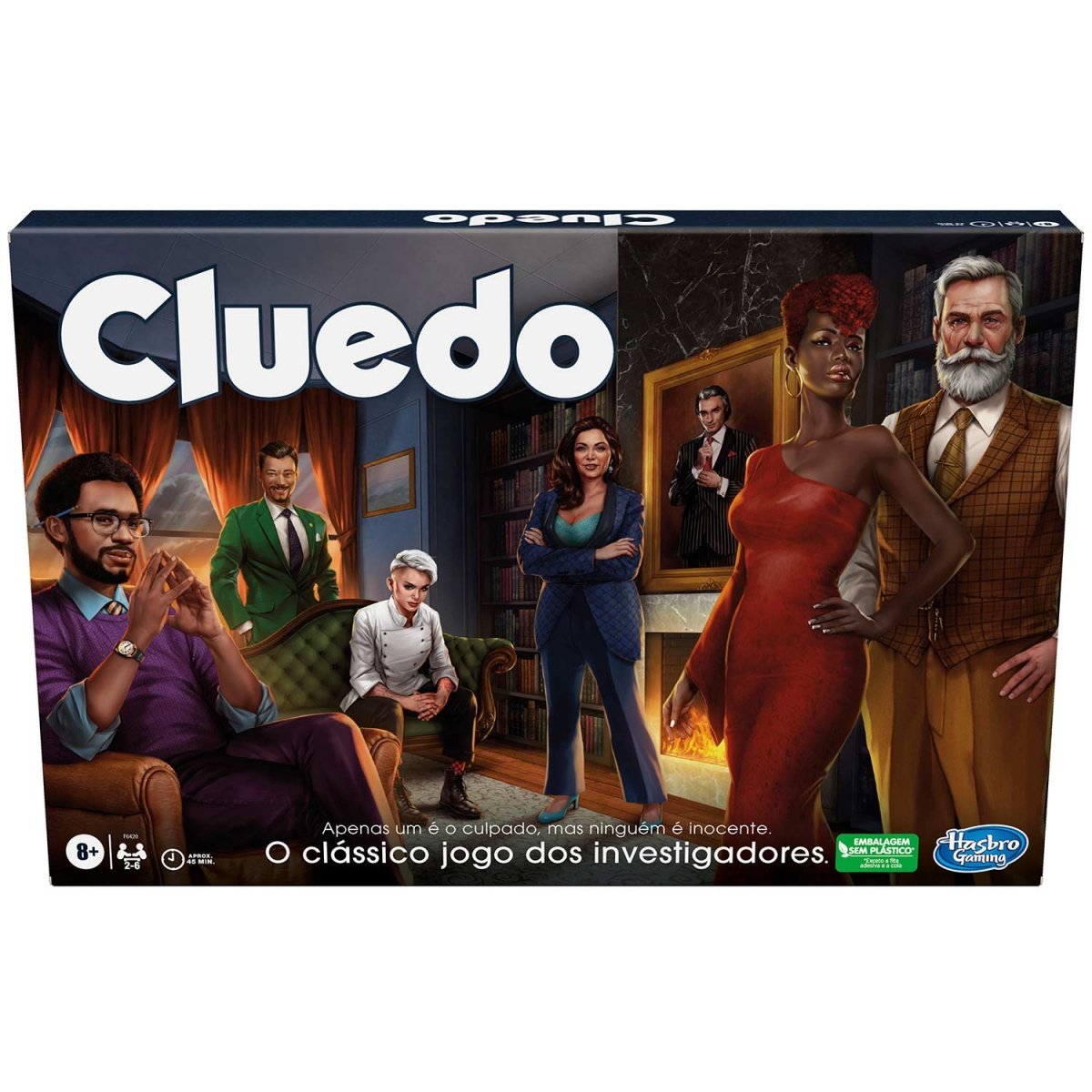 CLUEDO O CLASSICO JOGO DOS INVESTIGADORES HASBRO