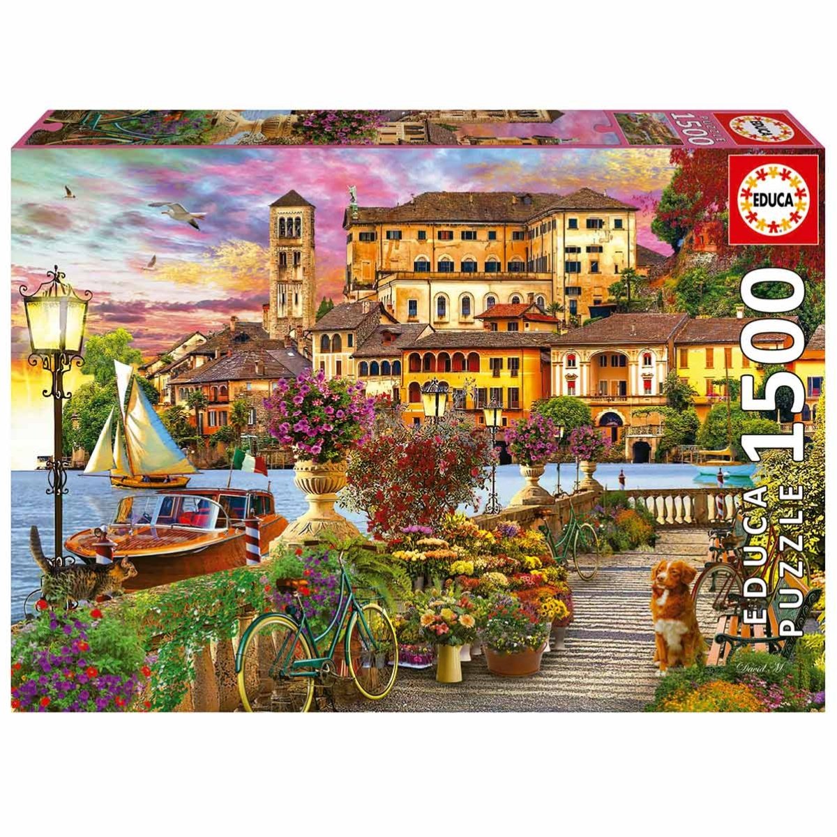 PUZZLE EDUCA 1500 PASSEIO ITALIANO 19562