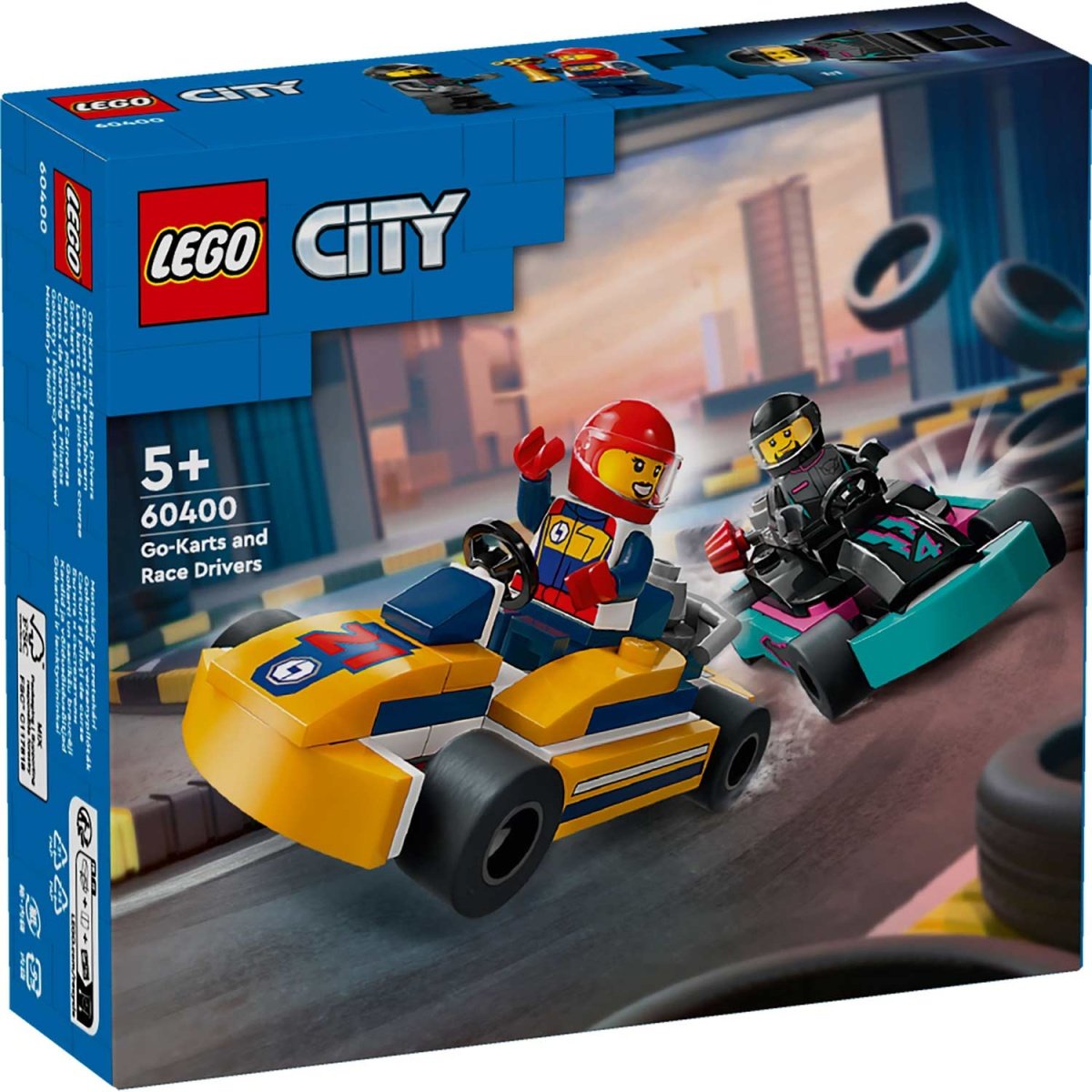 LEGO CITY CARROS DE KARTING E PILOTOS 60400