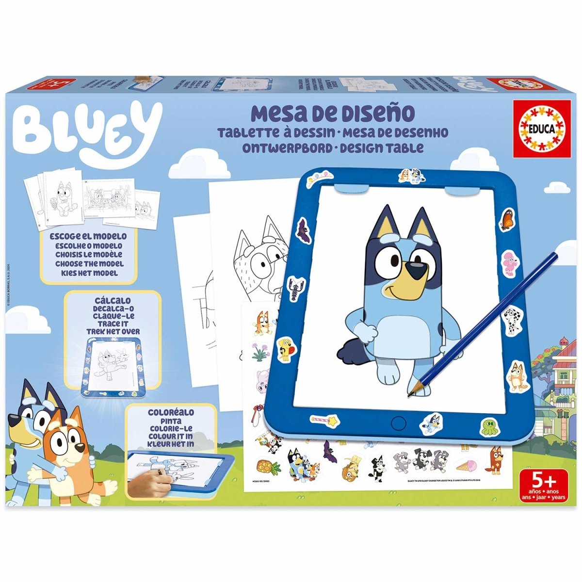 MESA DE DESENHO BLUEY EDUCA 20005