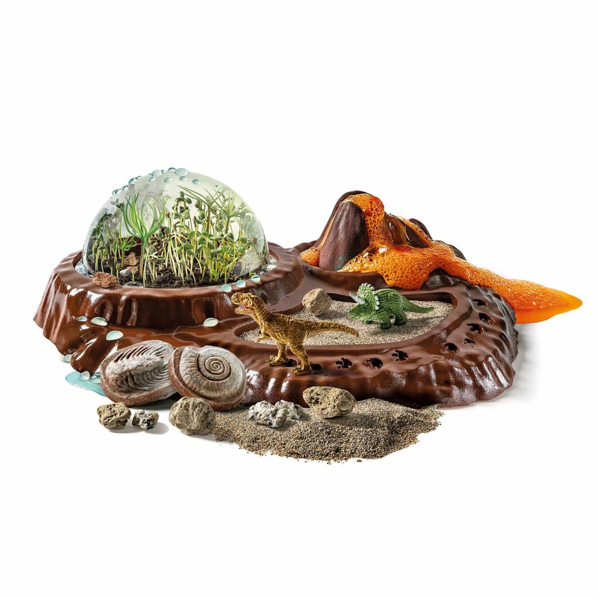 A TERRA DOS DINOSSAUROS CLEMENTONI LAB 67400