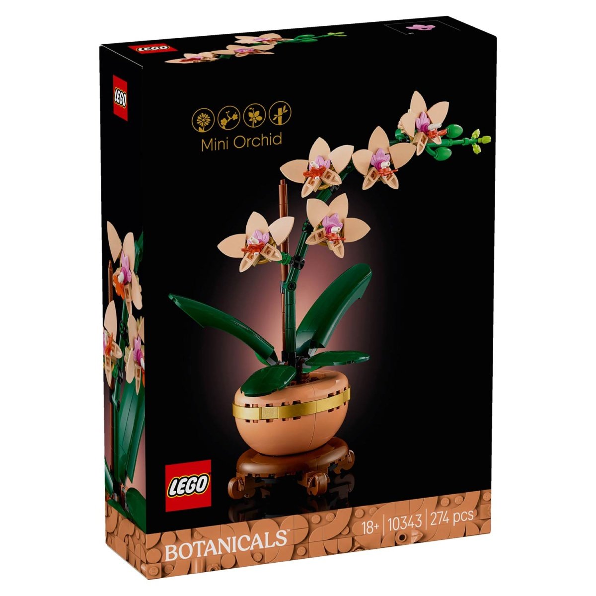 LEGO BOTANICAL COLLECTION ORQUIDEA 10343