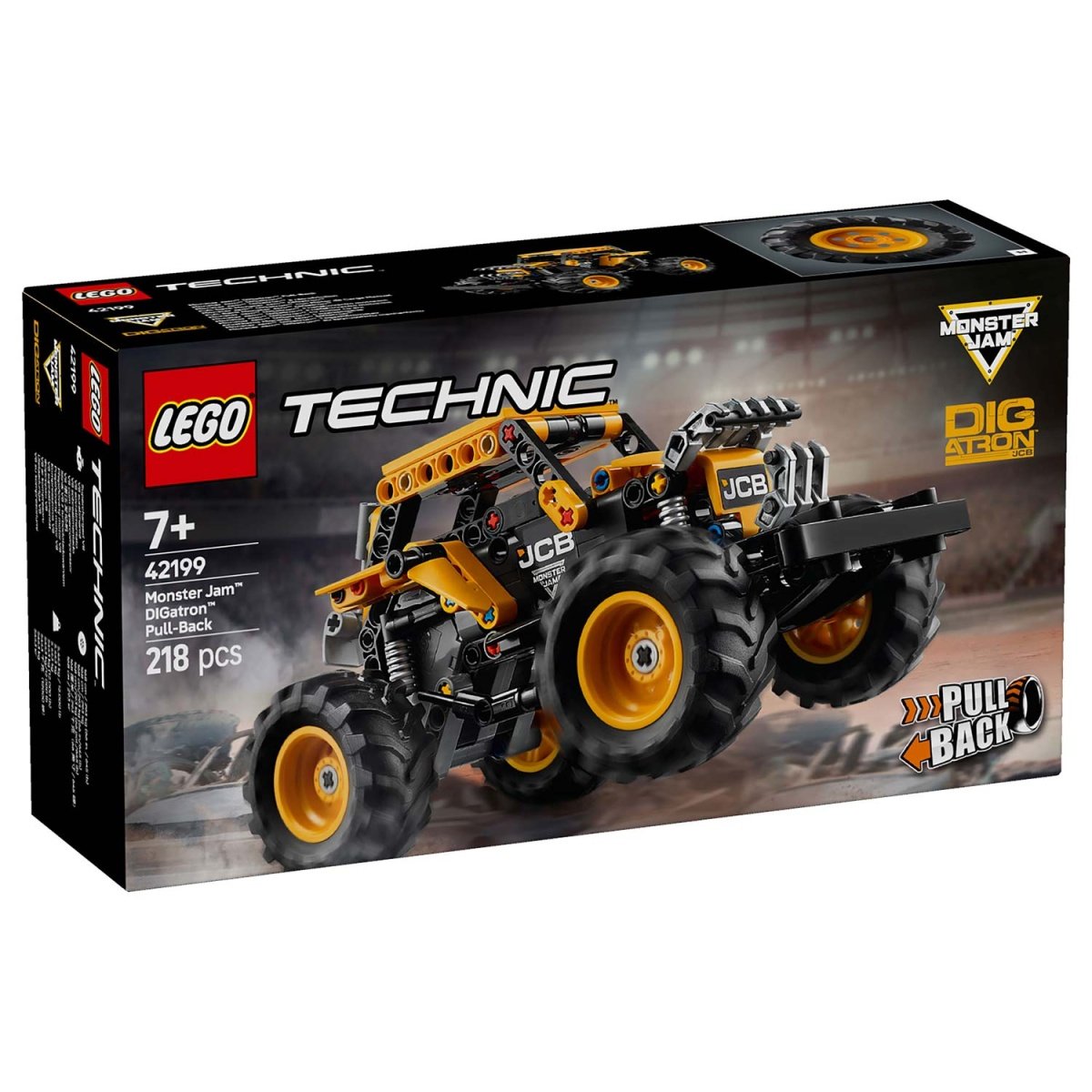 LEGO TECHNIC PULL-BACK MOSNTER JAM DIGATRON 42199