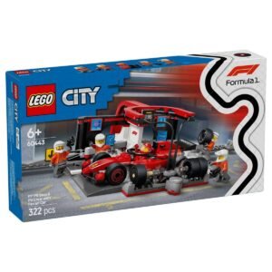 LEGO CITY BOXE DE F1 COM CARRO FERRARI 60443