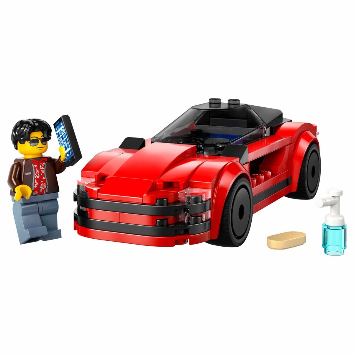 LEGO CITY CARRO DESPORTIVO VERMELHO 60448
