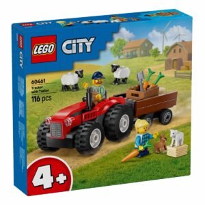 LEGO CITY TRATOR AGRICOLA C/REBOQUE E OVELHAS