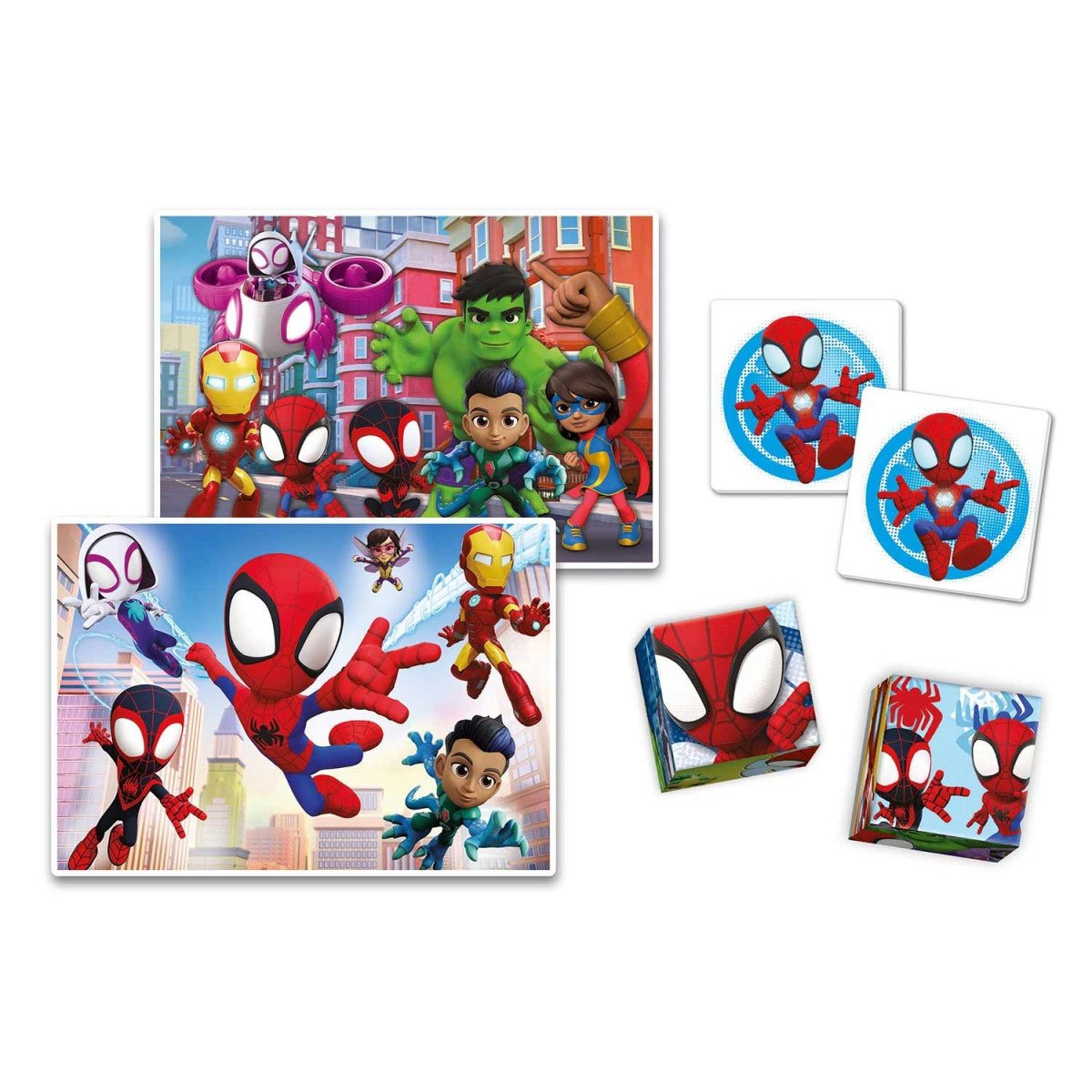 4 EM 1 SPIDEY AND FREINDS CLEMENTONI EDUKIT 18295