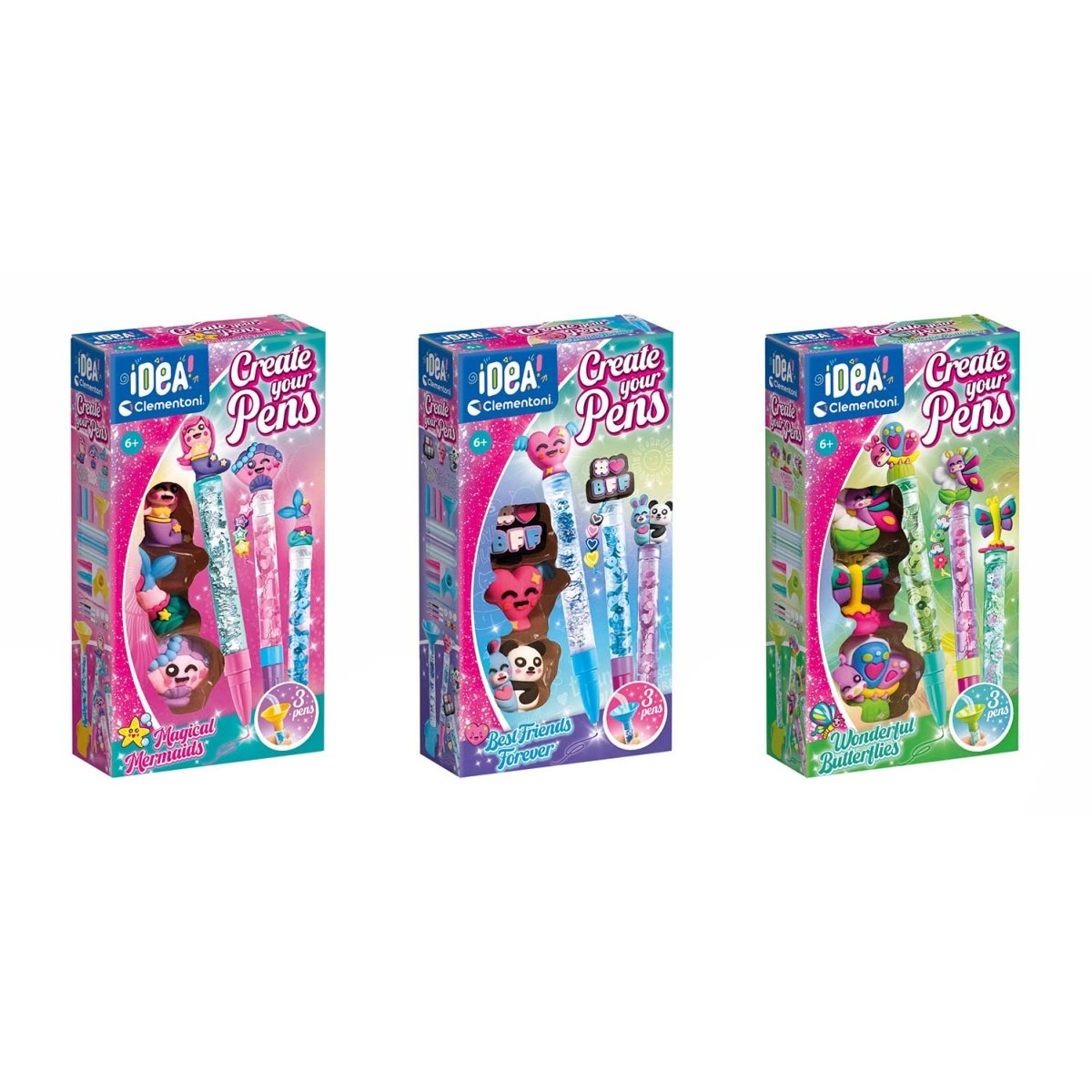 CRIA AS TUAS CANETAS MAGICAS CLEMENTONI IDEA