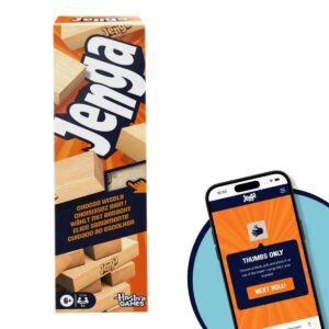 JENGA CLASSICO COM DADO DIGITAL HASBRO GAMES