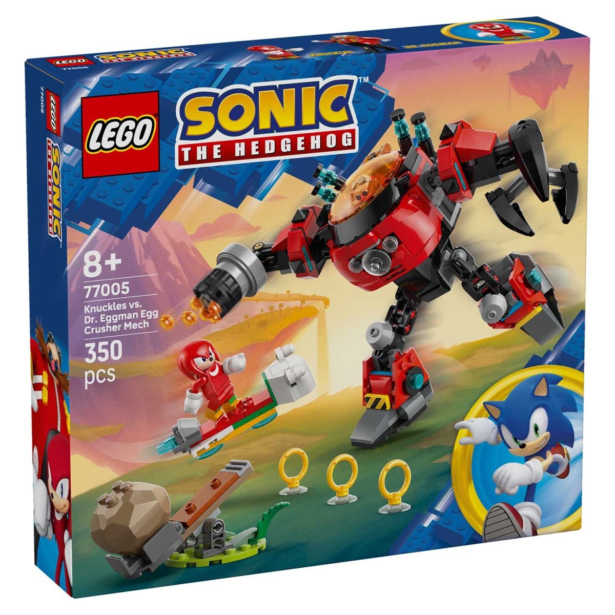 LEGO SONIC THE HEDGEHOG KNUCKLES VS ROBO EGG