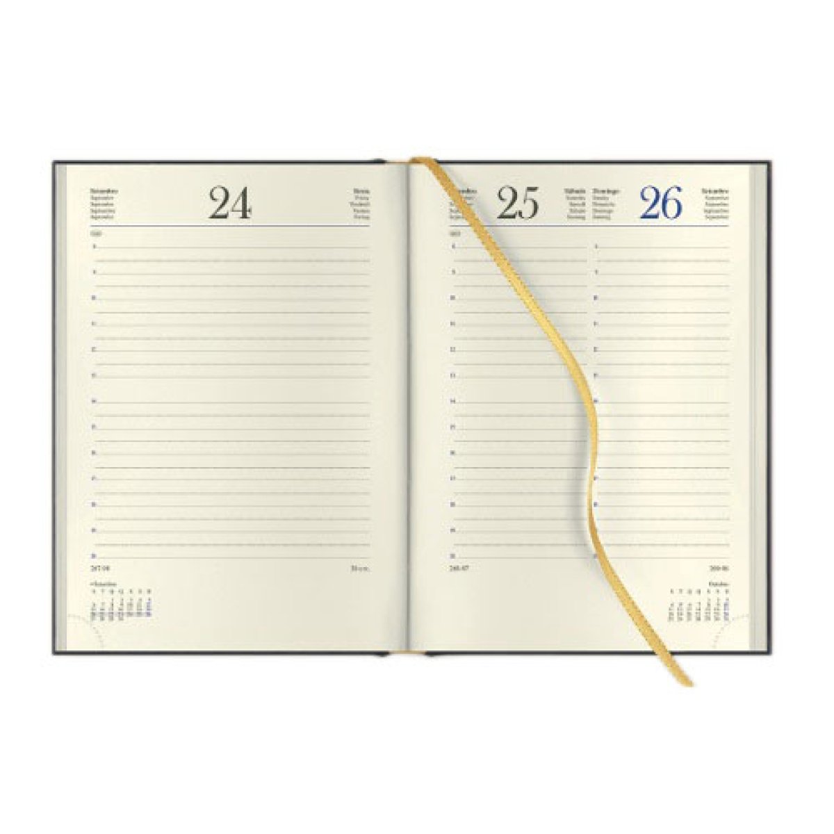 AGENDA DIARIA A5 2026 PAPIRO TUCSON AZUL A21