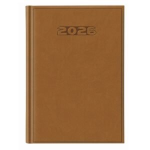 AGENDA DIARIA A5 2026 PAPIRO TUCSON CASTANHA A21