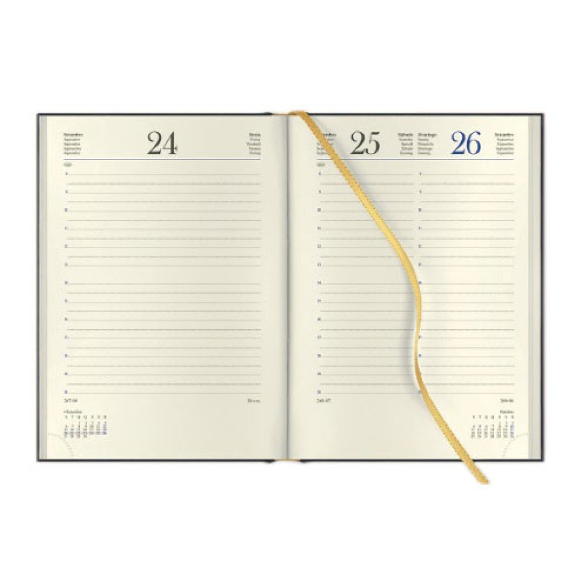 AGENDA DIARIA A5 2026 PAPIRO TUCSON CASTANHA A21