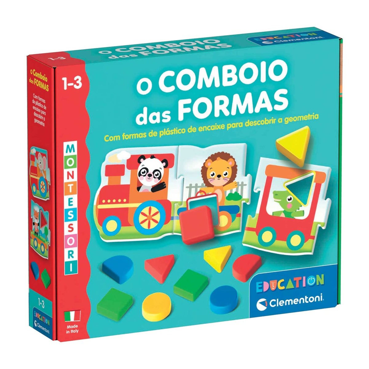MONTESSORI - O COMBOIO DAS FORMAS CLEMENTONI