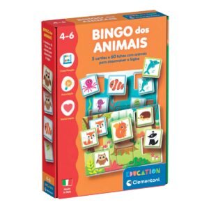 BINGO DOS ANIMAIS CLEMENTONI EDUCATION 67466