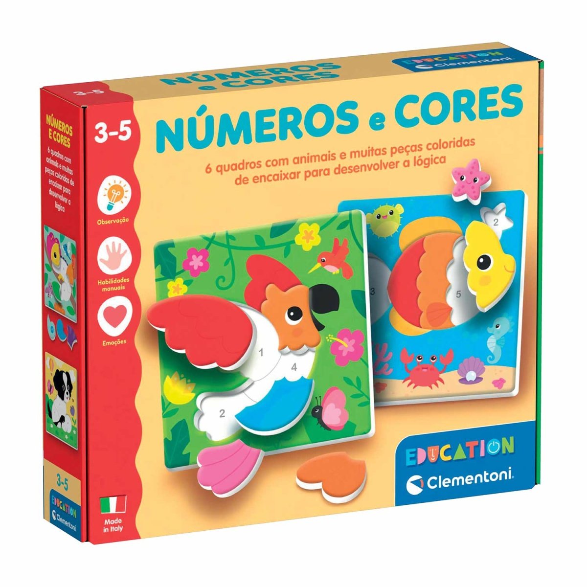 NUMEROS E CORES CLEMENTONI EDUCATION 67470