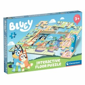 TAPETE PUZZLE + JOGO INTERATIVO BLUEY CLEMENTONI