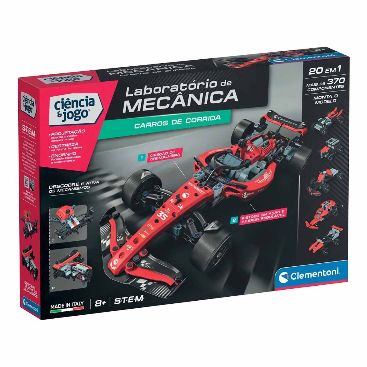 LABORATORIO DE MECANICA - CARROS DE CORRIDA CLEMENTONI 67477