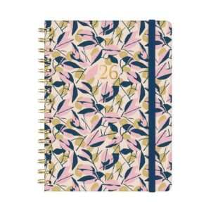 AGENDA SEMANAL A5 2026 ESPIRAL FINOCAM YOU LEAVES