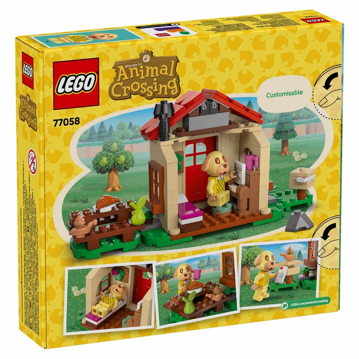 LEGO Animal Crossing -  A casa acolhedora da Goldie 77058