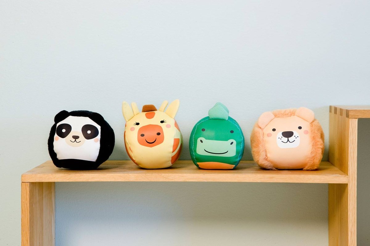 DOODBALLS CONJUNTO DE 4 BOLAS LITTLE BIG FRIENDS