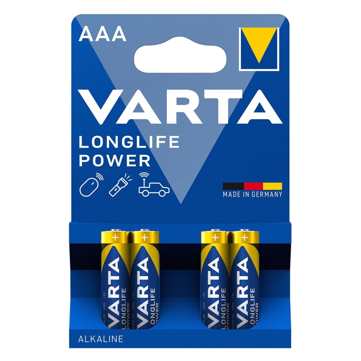 PILHA ALCALINA VARTA LR03 AAA HIGH ENERGY
