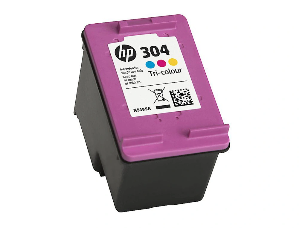 TINTEIRO HP 304 DESKJET N9K06AE CORES