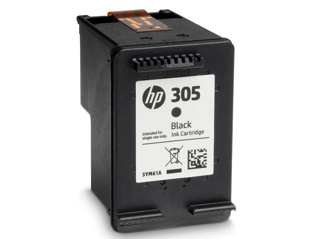 TINTEIRO HP 305 DESKJET 3YM60AE PRETO