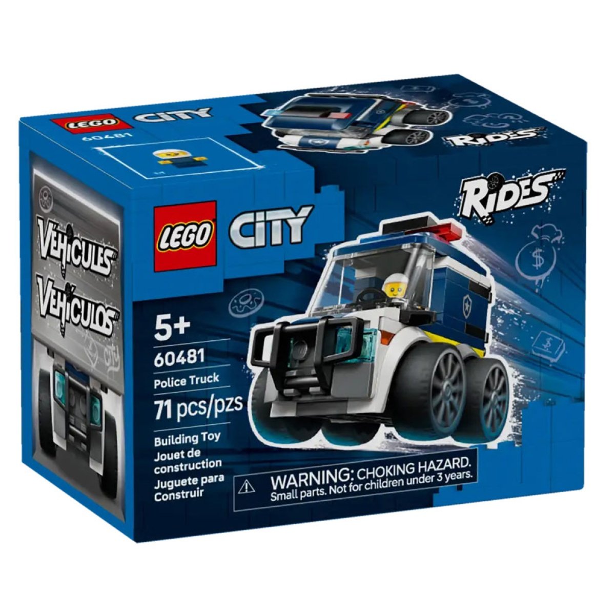 LEGO CITY VEICULOS - CAMIAO DA POLICIA 60481