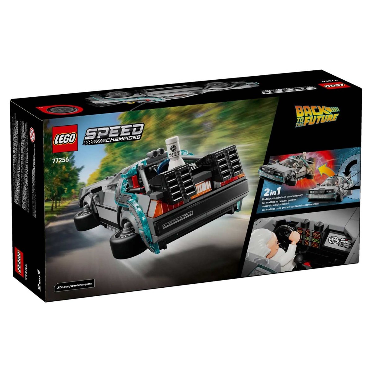 LEGO SPEED CHAMPIONS MAQUINA DO TEMPO Regresso ao Futuro 77256