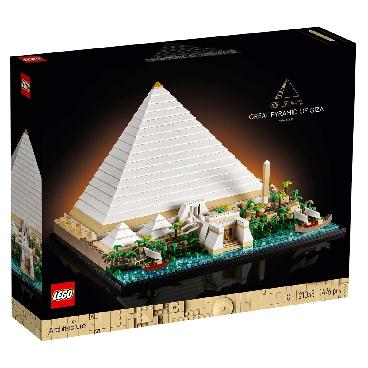 LEGO Architecture Grande pirâmide de Gizé 21058