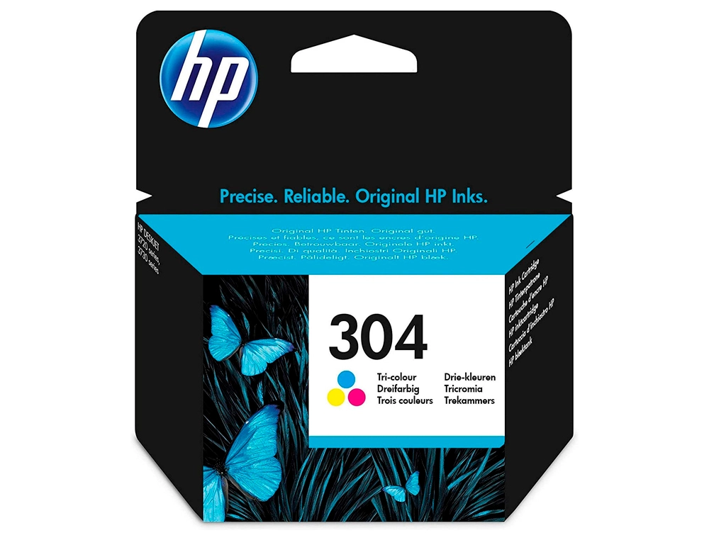 TINTEIRO HP 304 DESKJET N9K06AE CORES