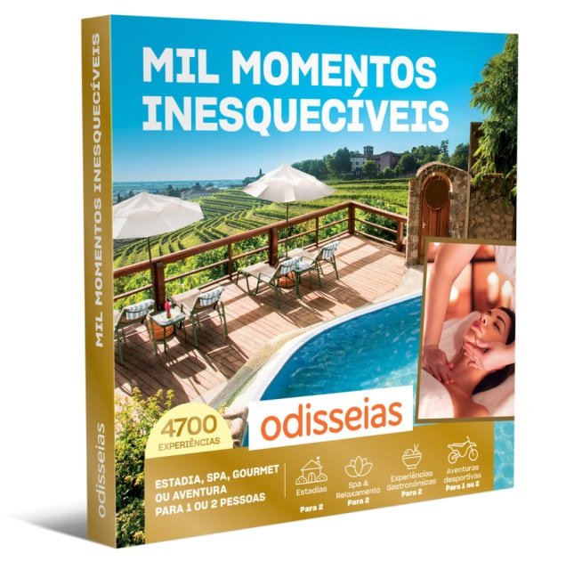 PACK ODISSEIAS - MIL MOMENTOS INESQUECIVEIS