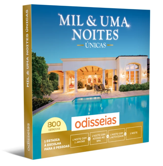 PACK ODISSEIAS - MIL & UMA NOITES UNICAS