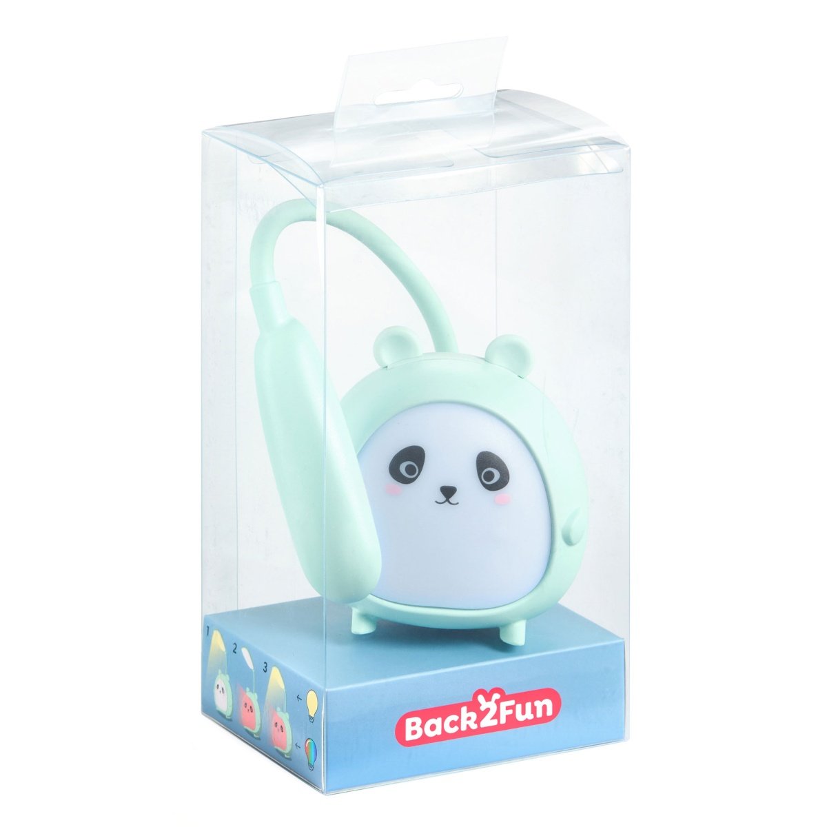 CANDEEIRO LED MIQUELRIUS BACK2FUN PANDA MENTA