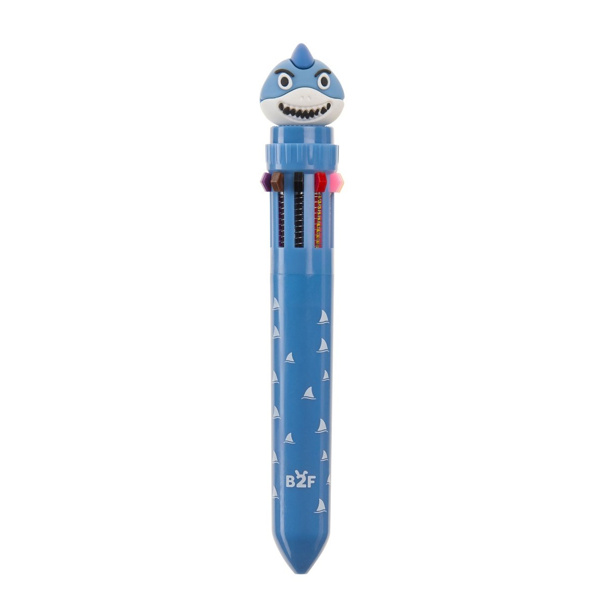 ESFEROGRAFICA C/10 CORES  MIQUELRIUS Back2Fun TUBARAO AZUL